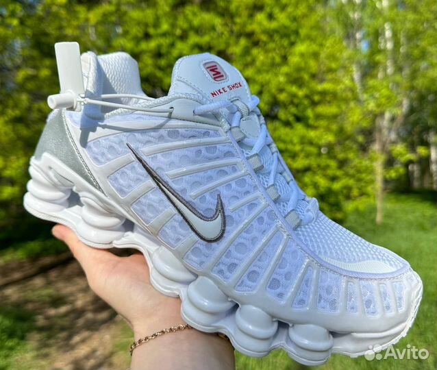 Кроссовки Nike shox tn White