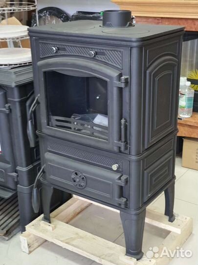 Печь - камин Дача чугунная