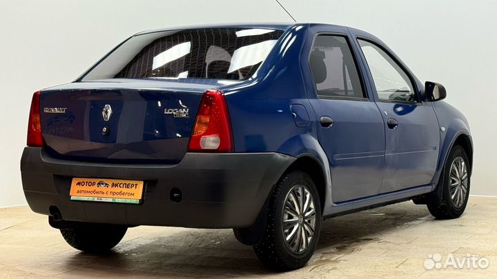 Renault Logan 1.4 МТ, 2007, 126 931 км