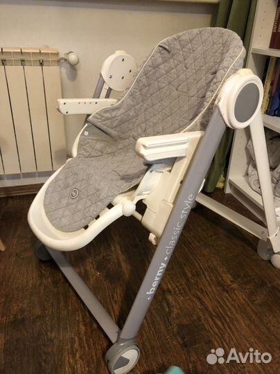 Стульчик для кормления happy baby berny