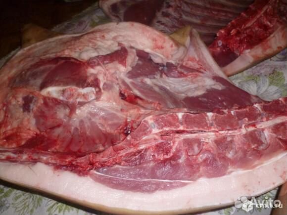 Продам мясо домашней свиньи