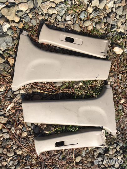 Toyota corolla 120 обшивка средней стойки