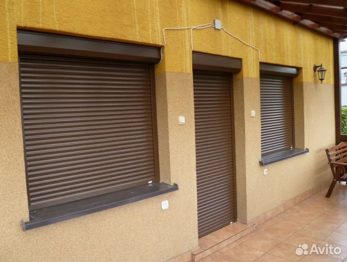 Роллеты, рольставни на двери