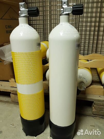 Баллон для дайвинга стальной 7 литров 230 бар