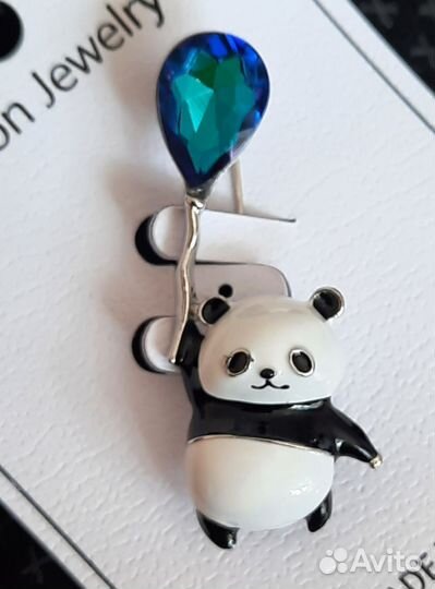 Брошь panda