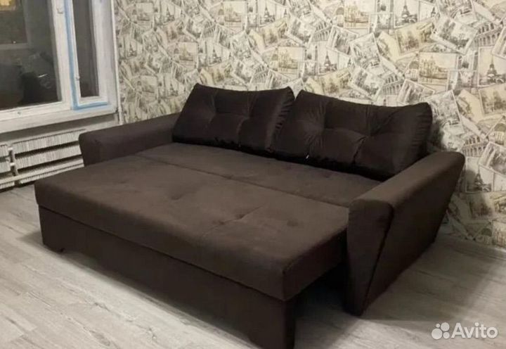 Диван Амстердам коричневый