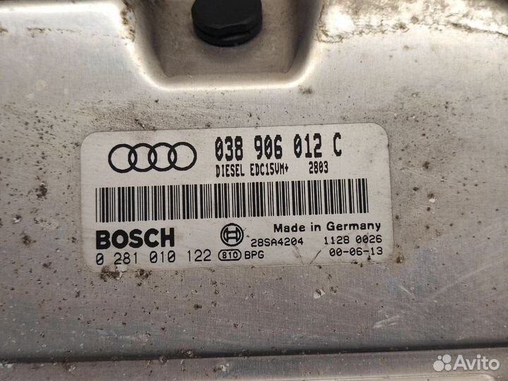 Эбу Audi A3 S3 8L дизель