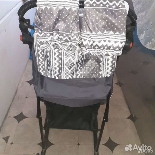 Детские санки-коляска зимние