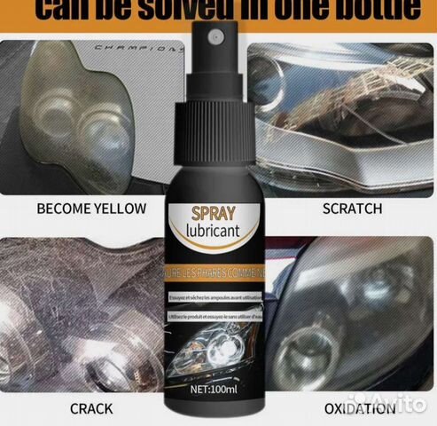 Жидкость для полировки фар