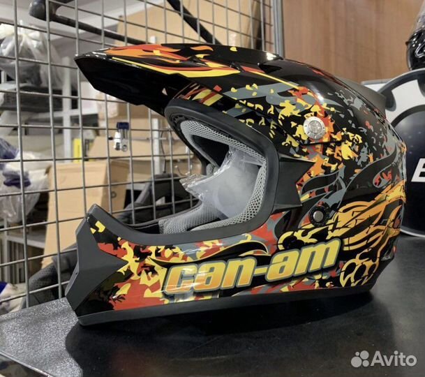 Шлем для мотокросса детский