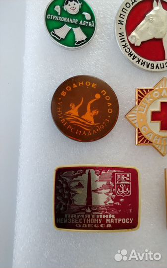 Знаки большие СССР (комплект 9 шт)