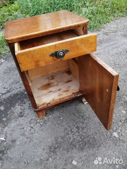 Тумбочка прикроватная времен СССР винтаж