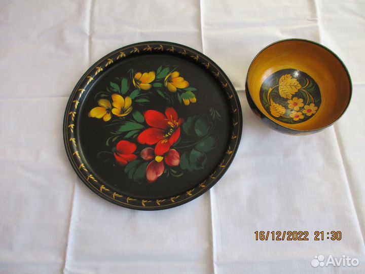 Поднос жостово СССР