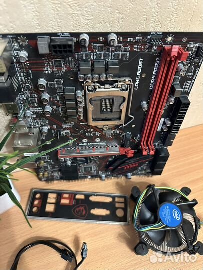 Материнская плата msi b360m gaming plus
