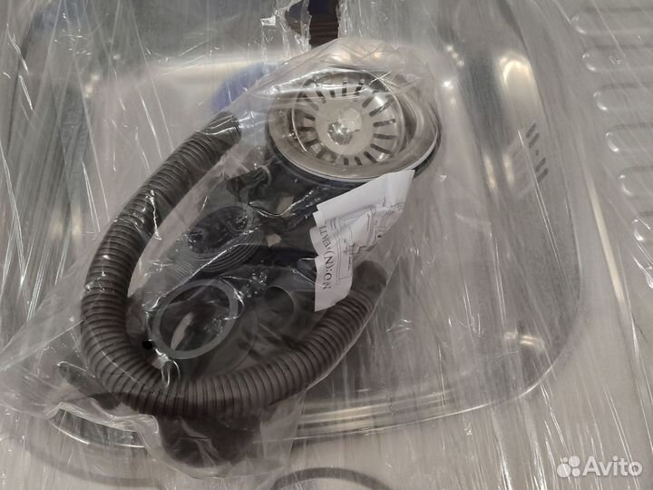 Мойка накладная 60*80 Mixline