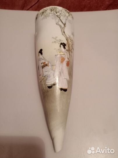 Кашпо ваза букет цветы Япония фарфор