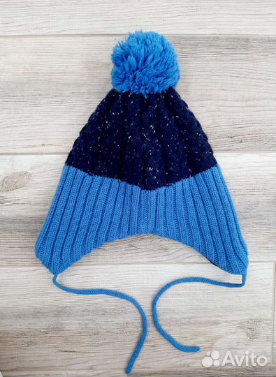 Шапка Futurino детская вязаная на флисе