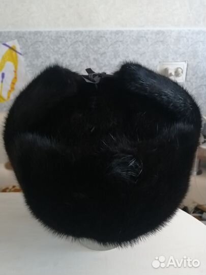 Мужская норковая ушанка
