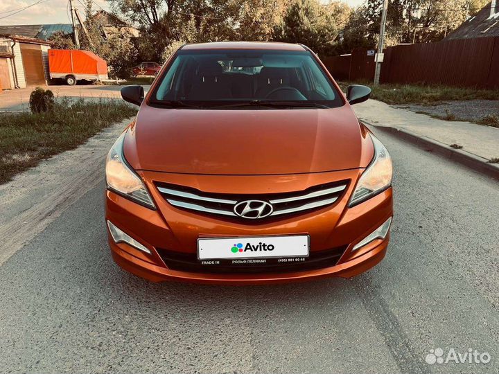 Hyundai Solaris 1.4 AT, 2015, 82 000 км