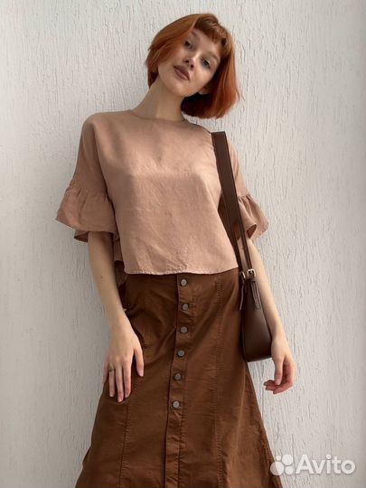 Топ с оборками