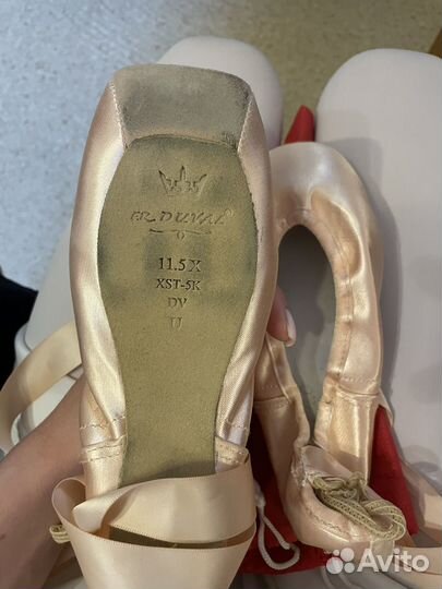 Пуанты duval новые 11,5 X XST-5k DV U