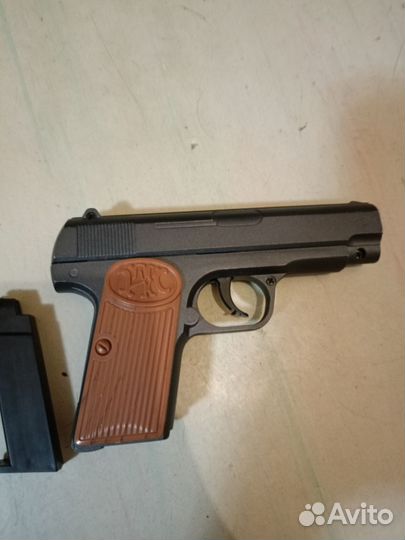 Игрушечный пистолет металл