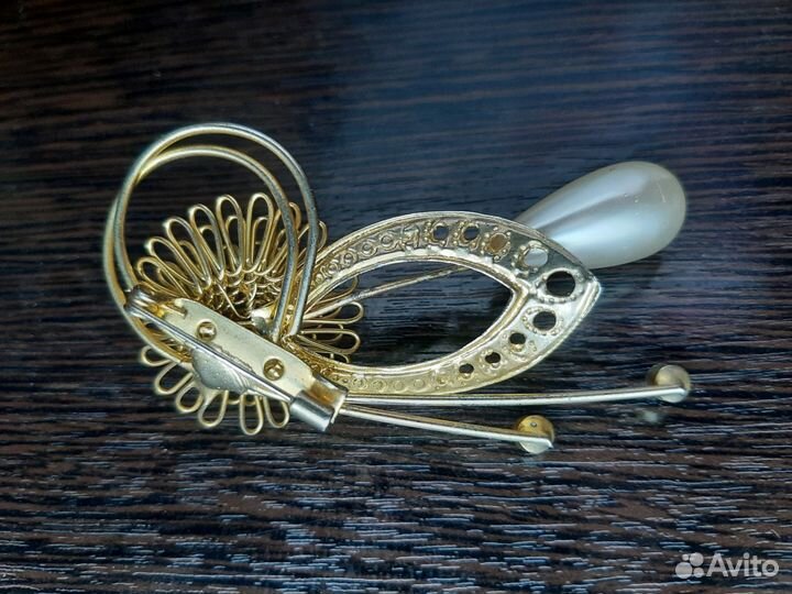 Красивые винтажные броши СССР
