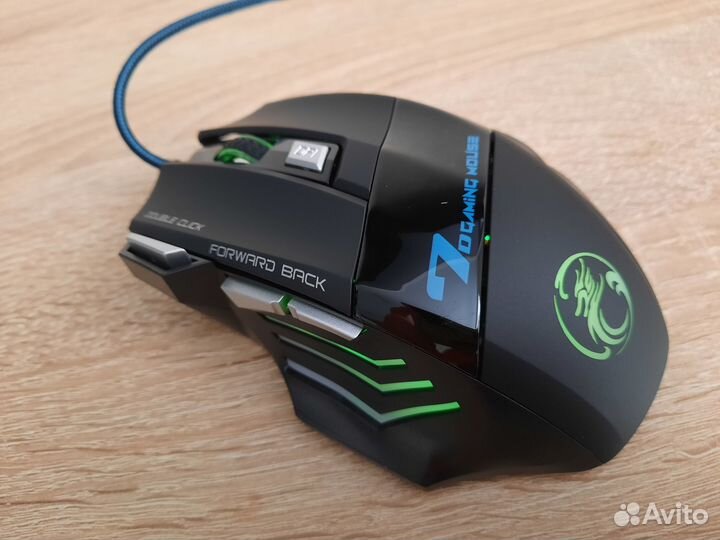 Игровая мышь mice x7 новая, проводная