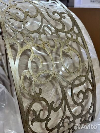 Люстра maytoni Venera H260-03-N, E14, 120 Вт, кол-во ламп: 3 шт., цвет: латунь/O1