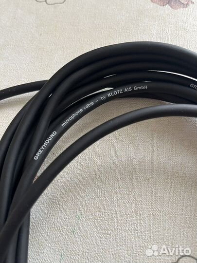 Кабель акустический klotz xlr 5 метров