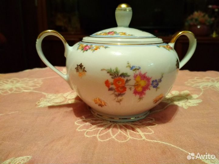 Сахарница Kahla.Молочник Kahla.Молочник СССР