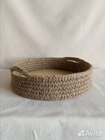 Поднос из джута