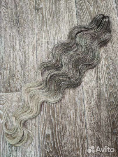 Афрокудри body wave, натуральная волна, тон 4/22