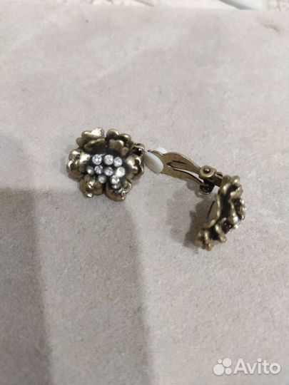 Серьги клипсы