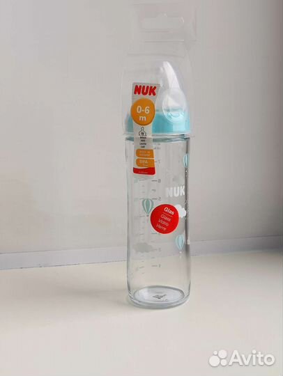 Бутылочка nuk новая