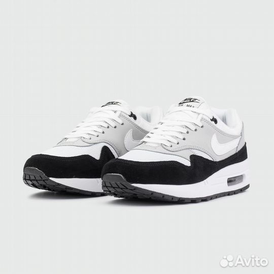 Кроссовки Nike Air Max 1 White / Grey / Black