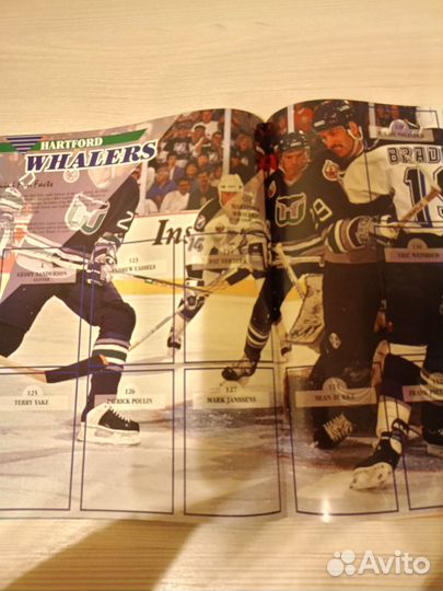 Журнал для наклеек Хоккей 1993-1994