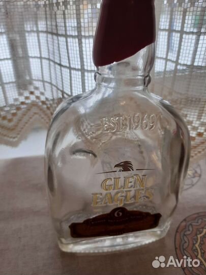 Бутылка стеклянная для творчества