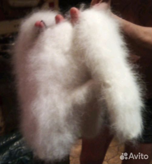 Вязаные изделия из пуха