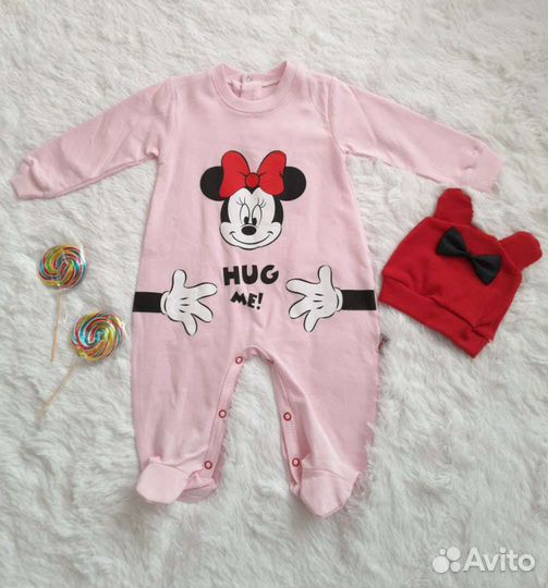 Комплект с шапочкой 62,74