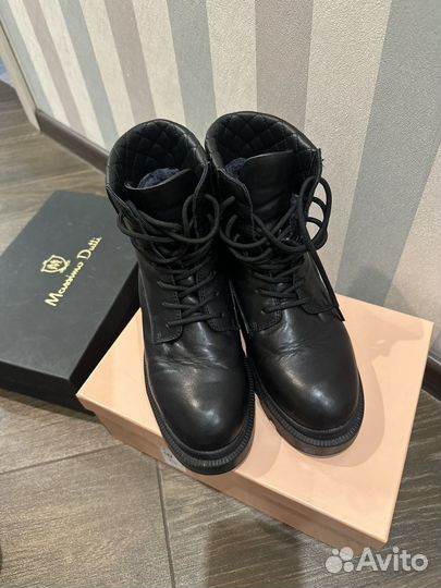 Ботинки tendance 40 кожа мех