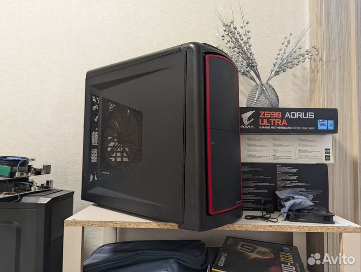 Корпус thermaltake atx 200мм вентиляторы element s