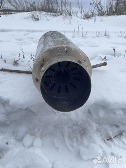 Задняя банка глушителя