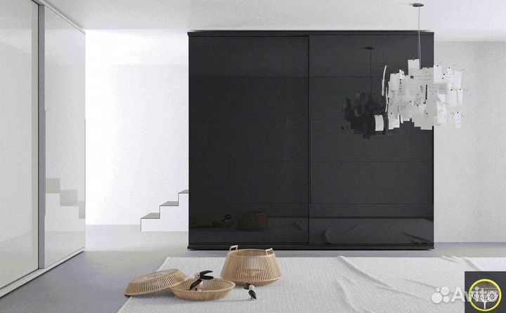 Шкаф-купе на заказ из ясeня