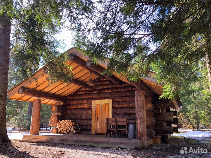 Срубы ручной рубки