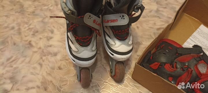 Роликовые коньки детские раздвижные 31-34