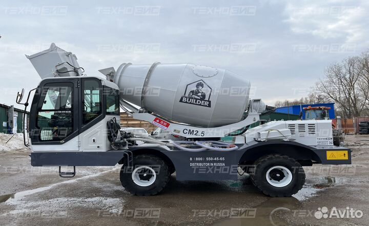 Автобетоносмеситель BUILDER CM2.5, 2023