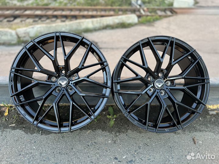 Разноширокие диски Vf107 GB R19 5-120 BMW F30/E90