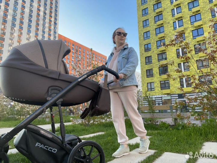 Коляска riko pacco 3 в 1