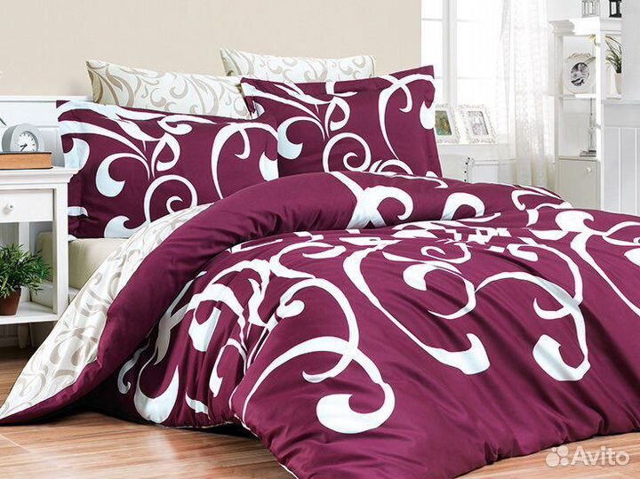 Постельное белье евро